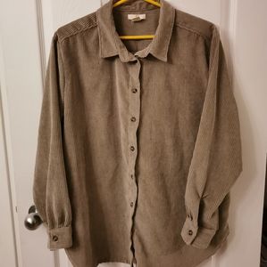 Corduroy oversized Shirt